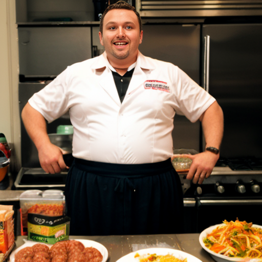 the meatball man from little runmo