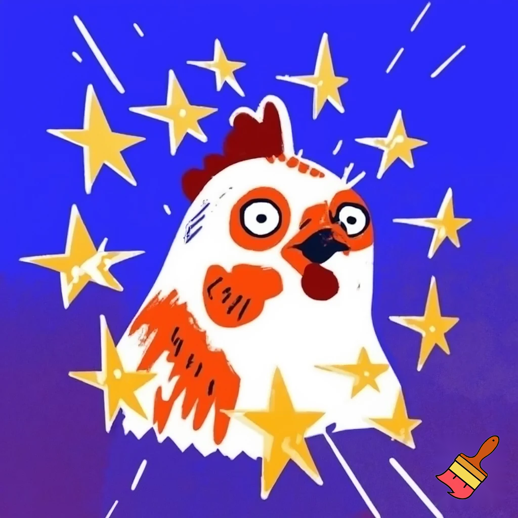 Chicken Stars meme