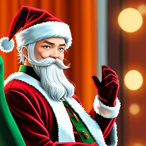 Christmas wizard hat Santa Claus hat velvet