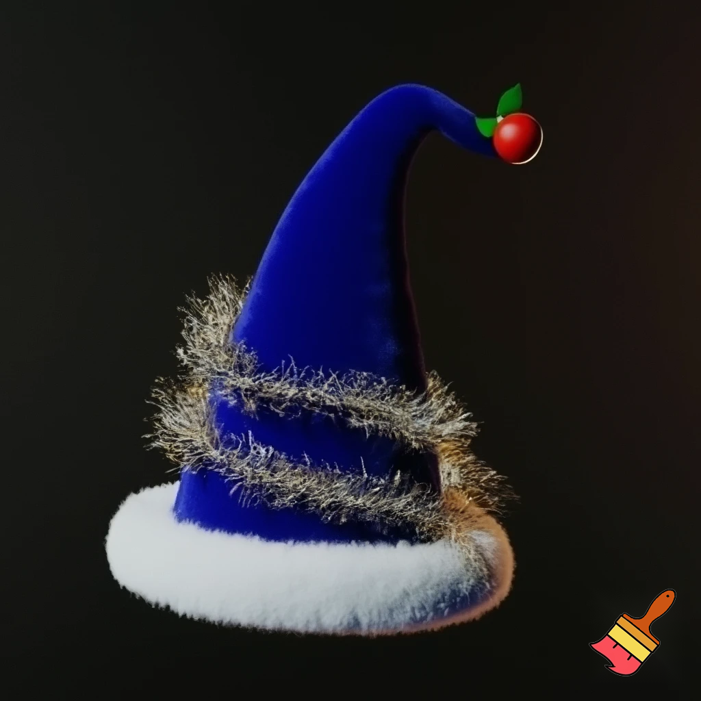 A wizard Christmas hat