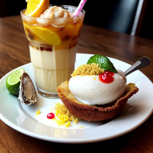 Create me a receipt with the Appatizers:Fried tuna
Chowder in a clam
Shrimp cocktail
Oysters
Crab cakes
Scallops
clams
and the entrees are:Poki
Bamboo fish


Puffer fish
Lobster
Octopus
Seared scallops
with the dersserts being:Ice cream
Fried icecream
Ocean water poke Cake 
Pie
lemon/lime mousse
Ocean pudding cup
Beach jello cup
and the drinks are:Soda
Apple juice
Milk
Orange juice
Iced tea
Ocean water punch
Icecream float
and the tax is 6.75% and people served is 7 and the gratitude is 8.99% percent and have total subtotal the tax and the gratitude tip and the foods must have prices and the receipt must be straight and on a wooden smooth table the total must have a price and the subtotal haS TO HAVE A PRICE
