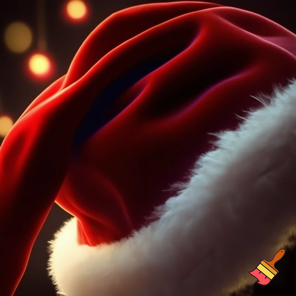 Santa Claus hat velvet Christmas Santa Claus hat 