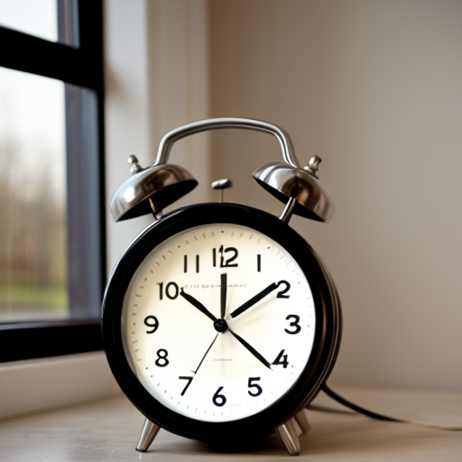 alarm clock casual photo