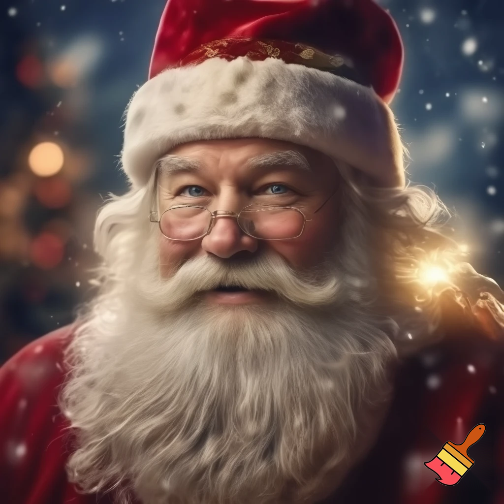 Santa Claus top hat special one special in delicate Santa Claus hat velvet