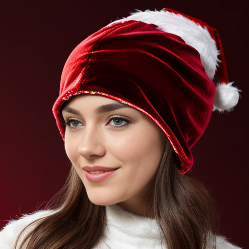 Christmas hat velvet