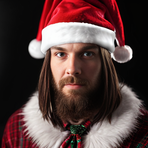 Christmas wizard hat