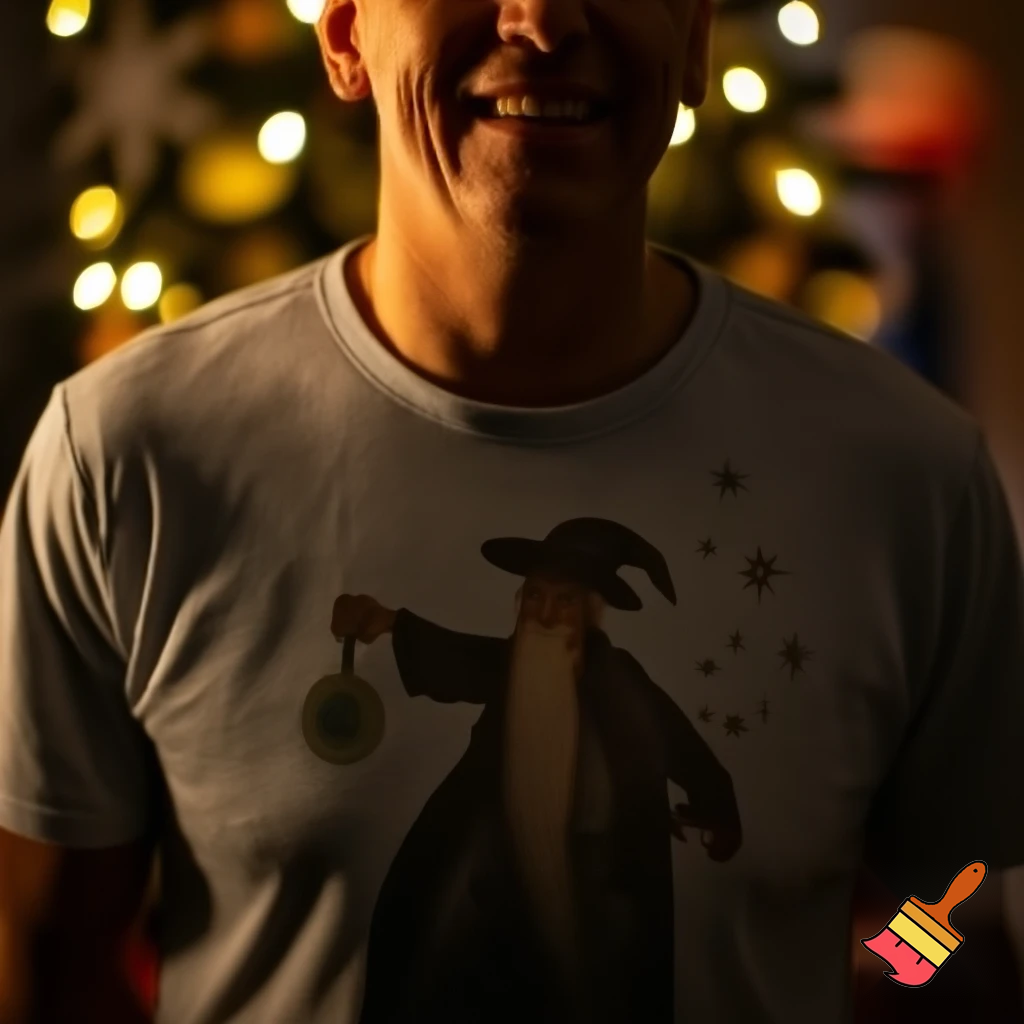  The wizard Christmas T-shirt Christmas