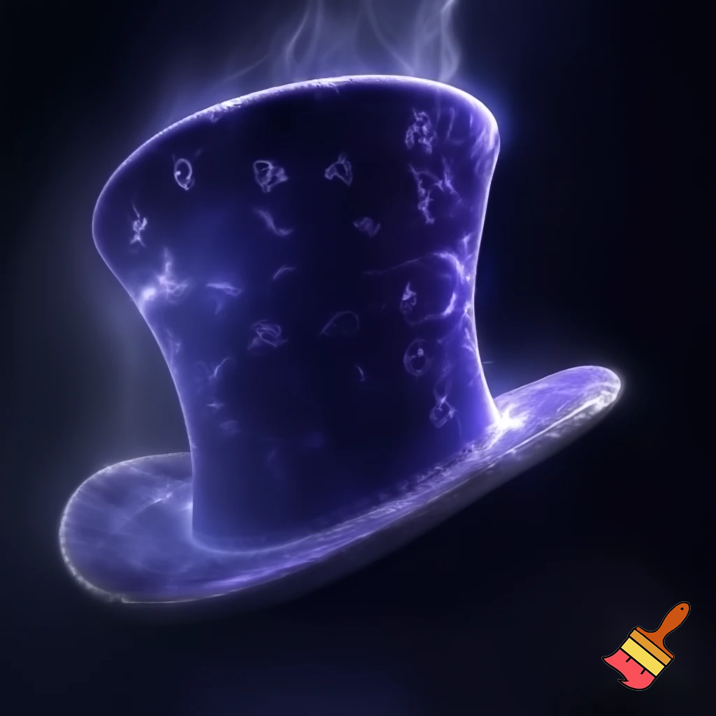 Magic velvet magic top hat