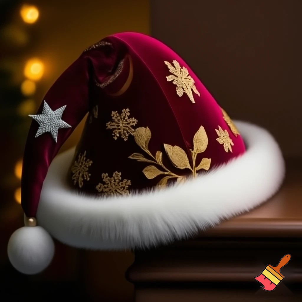 Christmas wizard hat