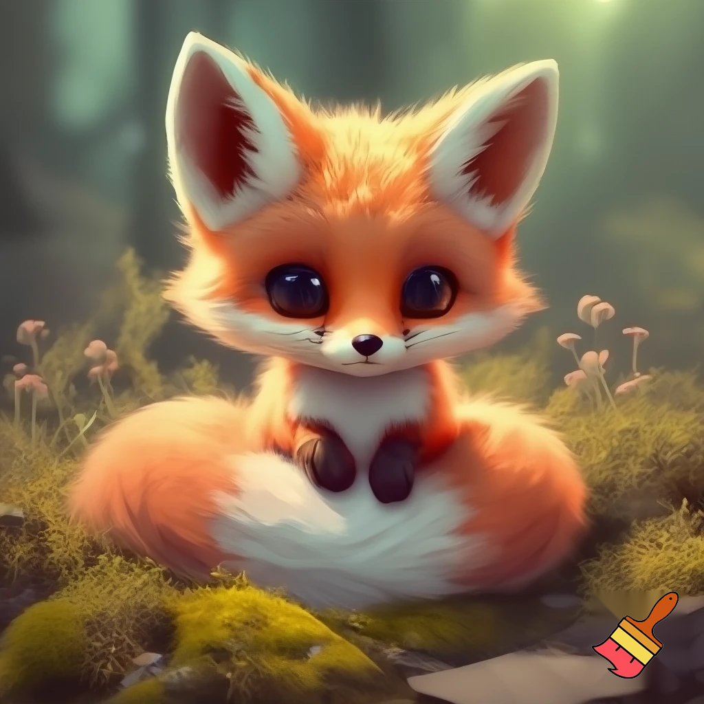 a cute fox