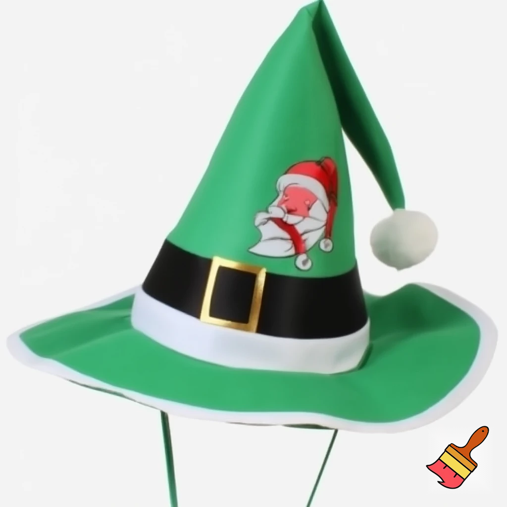 Christmas wizard hat Santa Claus hat