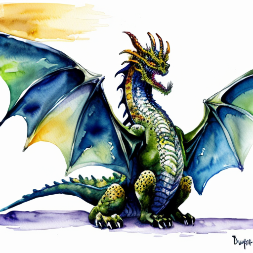 make a dragon with 300230 eyes