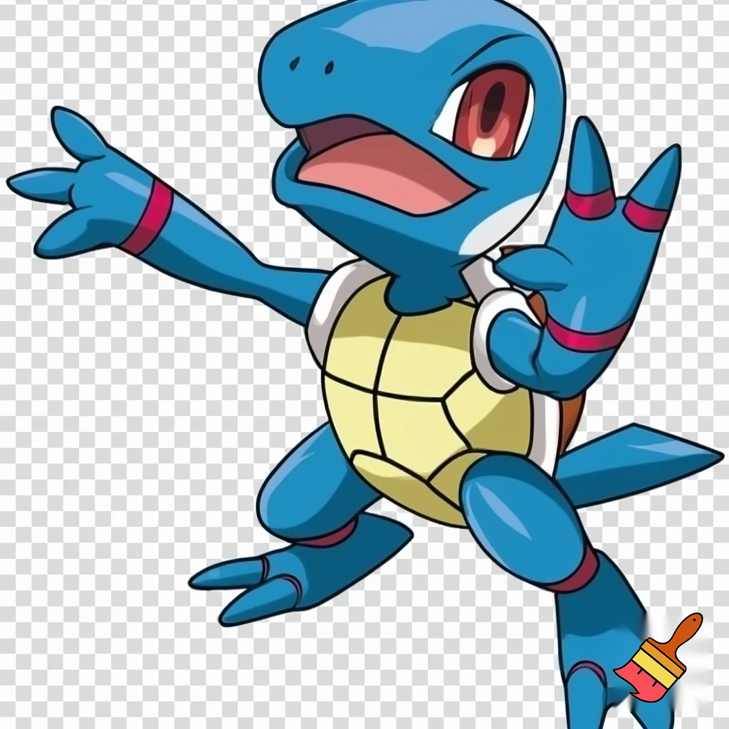blue rookie level sonic agumon digimon squirtle pokemon fusion