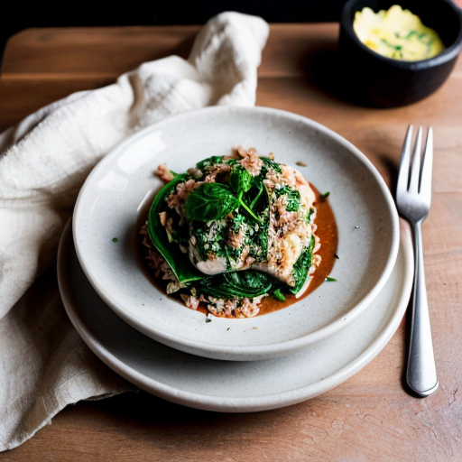 Create a realistic cookbook style photo of the finished dish:
Sardine and Spinach Whole Grain Wrap
The dish is fully plated and ready to serve.
Style:
modern healthy cookbook photography
natural daylight
editorial food photography
clean minimal background
Composition:
The food is the main focus of the image.
Simple kitchen environment.
Fresh ingredients visible around the plate.
Camera variation (important):
Use a different angle from previous images such as:
top view
45 degree angle
close up plating
side angle
slightly elevated perspective
Keep the lighting style consistent across all images.
Make the food look fresh, vibrant and realistic.
VARIAZIONE AUTOMATICA DELLE INQUADRATURE
Per evitare immagini duplicate, alterna automaticamente:
camera angle
top view
45 degree angle
slightly elevated angle
side plating angle
close up texture shot
camera distance
wide food composition
medium shot
macro texture detail
surface variation
light wood table
white marble surface
stone kitchen surface
prop variation minima
linen napkin
wooden spoon
small ingredient bowls
fresh herbs
Queste variazioni devono cambiare tra le immagini ma mantenere lo stesso stile generale