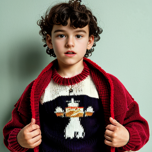 Barna tüskés kissé elvis kunkoros hajú minimálisan kövér fiú sárga tádzsik juh gyapjú puloverben nyak nélküli összeérnek szemei de van elválasztó hamburgert eszik és 2D-s legyen NE LEGYEN REÁLIS CSAK 2D A FIU VIDÁM LEGYEN 10-12 ÉVES ÉS NE LEGYEN KÖZE MÁS DOLGOKHOZ de ember fiu legyen csak a pulóvere gyapjú
