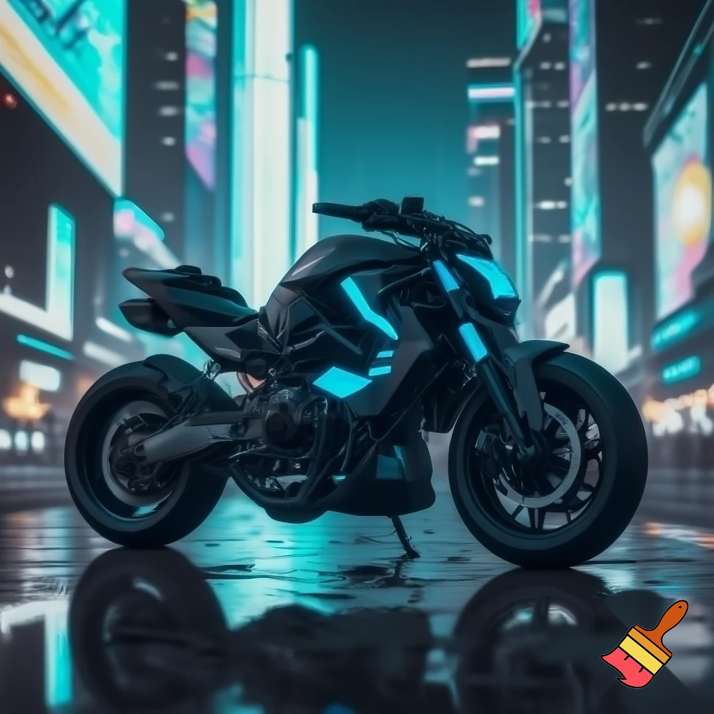 a motocycle in the future