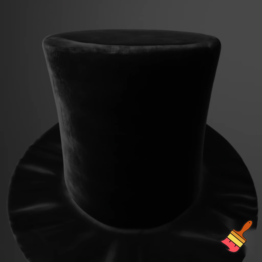 Magic top hat velvet