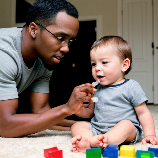 make diddy playing with baby oli