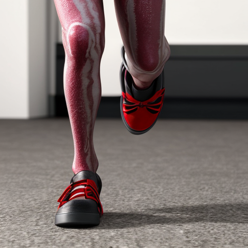 Candy walking stick walking