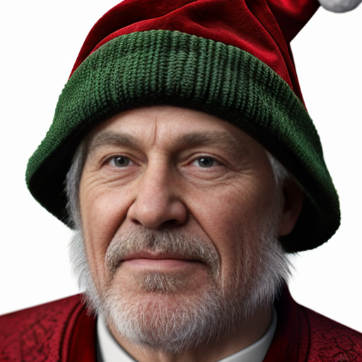 Christmas wizard hat