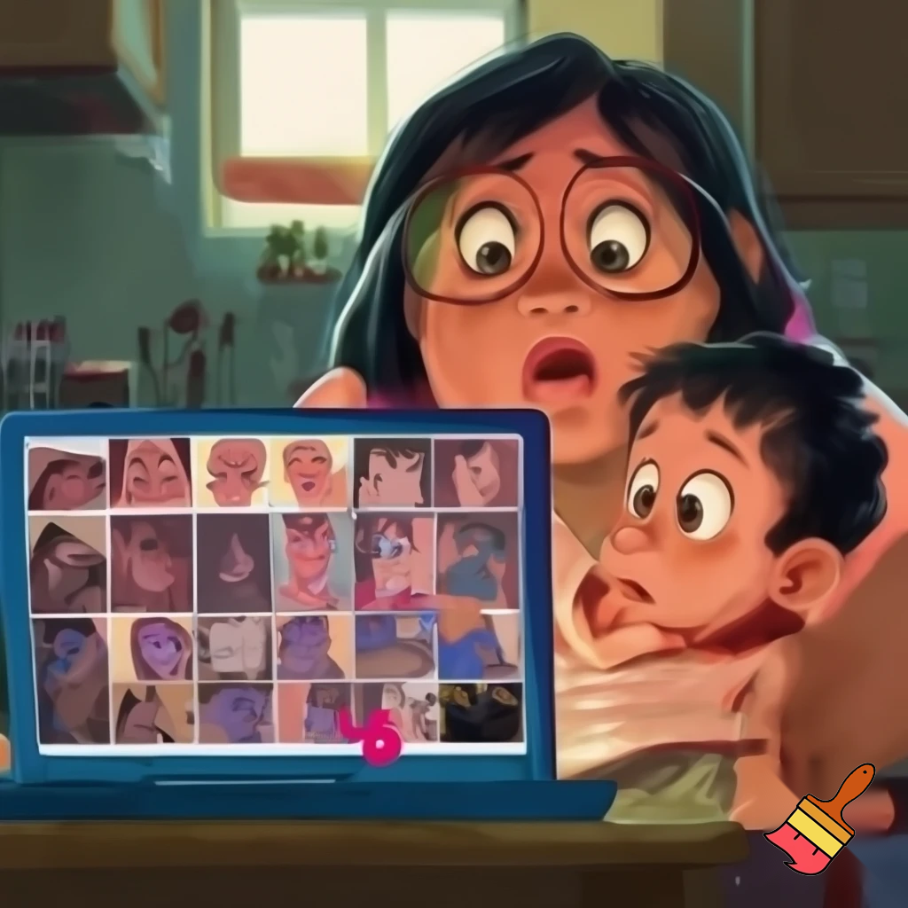 My Latina mom reacts to seeing my web browser history. She see how many MILF sites I look at.