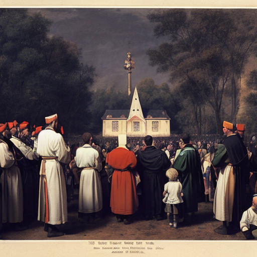 Generals gather at their masses