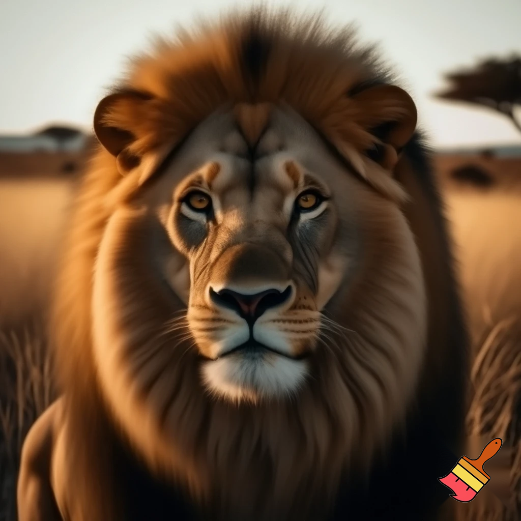 genaret a icture with 67 with a crown
