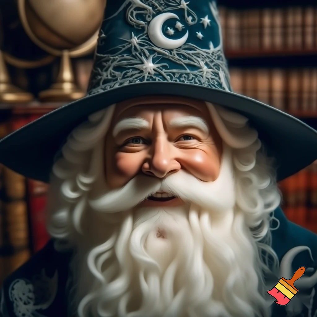 Santa Claus wizard hat