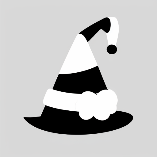 Wizard hat, Christmas wizard hat special special magic. Santa Claus hat.