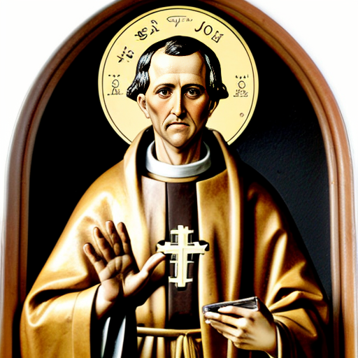 
iPotresti crearmi un santino rettangolare 10x6 della Beata Giuseppa Maria da Beniganim religiosa agostiniana del XVII secolo, raffigurata a figura intera.
Abito monastico scuro con velo e cuffia bianchi.
Mani raccolte in preghiera all’altezza del petto.
Volto sereno, umile, leggermente inclinato.
Luce calda e dorata proveniente dall’alto, che illumina il volto.
Sfondo semplice e luminoso, senza elementi narrativi.
Stile pittorico tradizionale devozionale, ispirato ai santini ottocenteschi.
Atmosfera di silenzio, raccoglimento e contemplazione.
Cornice decorativa classica: sottile, dorata, con