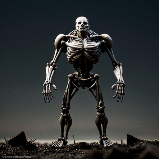 The air on the forsaken battlefield hangs thick with the metallic tang of blood and the acrid smoke of spent munitions. Under a bruised, moonless sky, a monstrous werewolf stands as the epicenter of the carnage. Its form is a terrifying fusion of man and beast, with powerful, digitigrade legs planted firmly on the churned earth. Its fur is a matted, dark brindle, and its eyes glow with a feral, intelligent light. Emblazoned on the broad, muscular expanse of its chest is the stark, white emblem of the "WOLF TAFF" logo.

In the shattered landscape behind this alpha figure, the skeletal remains of civilization and war lie twisted. The skeletal silhouettes of Howitzers point uselessly at the sky, their long barrels silent. The hulking, burnt-out chassis of tanks list like beached whales, their armor peeled back like fruit skins from internal explosions. The jagged ruins of buildings claw at the horizon, their empty windows like hollow eye sockets in the skulls of giants.

Scattered amongst this desolation, a pack of bipedal wolves stands vigilant. They are of varying sizes, from lean and wiry to broad and brutish, all standing on two feet with an unsettling, human-like posture. Some raise binoculars to their lupine faces, scanning the dark horizon with predatory focus. Others cradle M16 rifles in their clawed hands, the weapons looking both alien and perfectly natural in their grasp. They are a silent, disciplined unit, the terrifying infantry of a supernatural war.