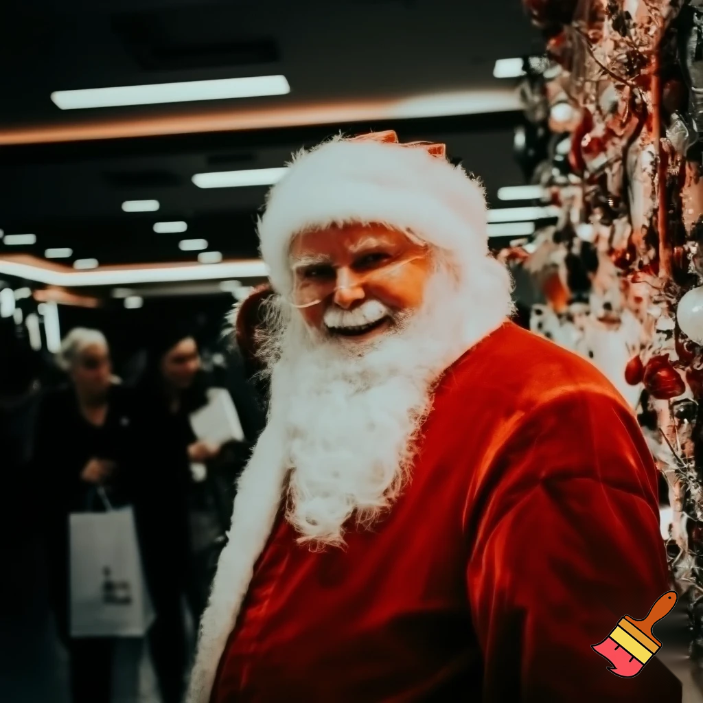 Santa Claus at Cranbourne shopping Centre