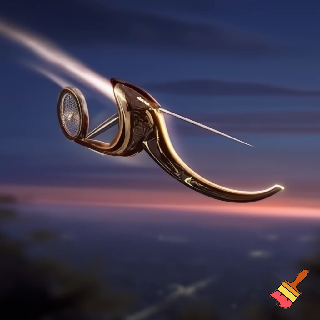 Flying bike broomstick