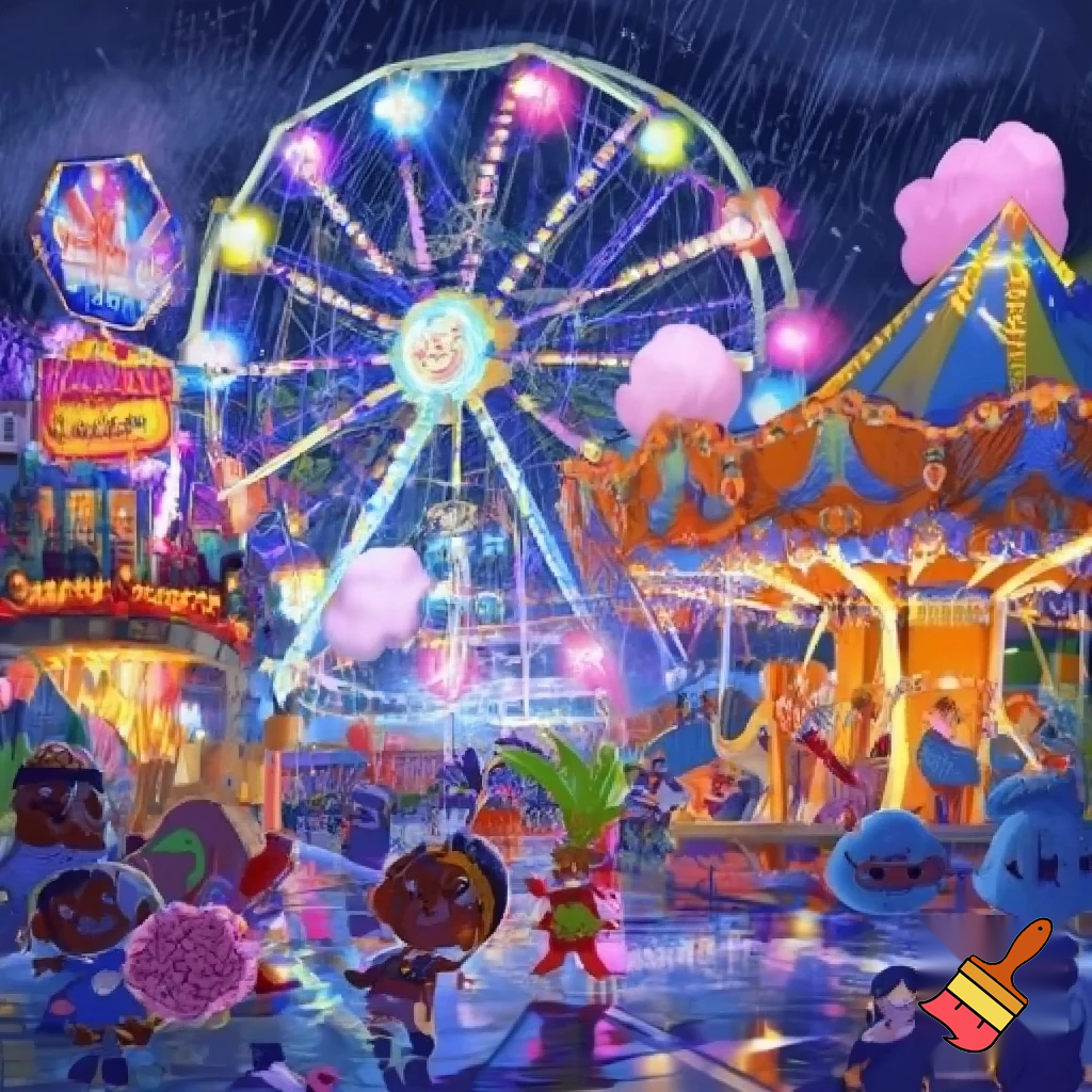 Luna Park cartoon