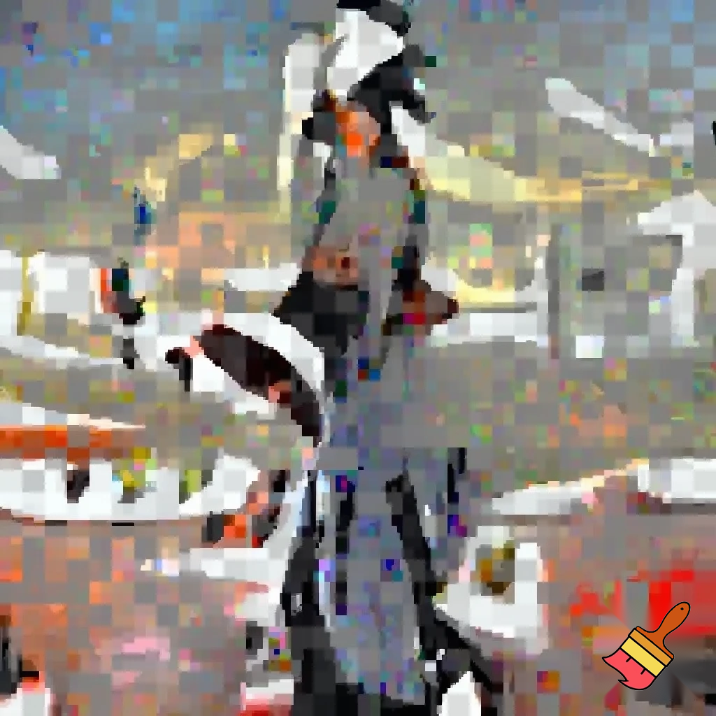 A detailed, cinematic portrait of an Asian female Lighthouse Explorer Commander standing in a desert landscape within the Ether. She wears the official Explorer uniform for a group leader: a deep blue travel coat with yellow accents along the seams and straps, slightly worn and dusted with sand, flowing dramatically in the wind. Her coat has multiple functional pockets for maps, runes, and tools, reinforced tactical straps, and a high collar. She wears a patrol cap with sand-protected goggles resting on top, and tall knee-high combat boots, slightly scratched from long expeditions.

Her expression is focused and determined, eyes sharp and scanning the horizon. She has faint bruises and scratches on her face, showing signs of recent battles, but maintains a calm, commanding presence. On her arm, she wears a yellow leadership armband, symbolizing her rank. Her hands rest confidently on a hybrid lantern-sword, a unique weapon combining Ether energy and physical blade, glowing faintly with runes.

The coat’s inner lining glows subtly with Ether runes, reflecting her connection to dimensional energy. The belt has additional attachments: a small splinter of Scarlet Stone, hooks for tools, and a sheath for her short runic dagger. Her stance is dynamic yet authoritative, weight balanced for combat or quick movement. The desert wind stirs her hair and coat, sending sand particles into the air, highlighted by warm sunlight and soft atmospheric haze.

Style: hyper-detailed, realistic anime-inspired, cinematic lighting, expressive facial features, intricate clothing textures, glowing subtle magical effects, functional tactical gear, dynamic composition, soft ambient particles around her, heroic and commanding aura.”**