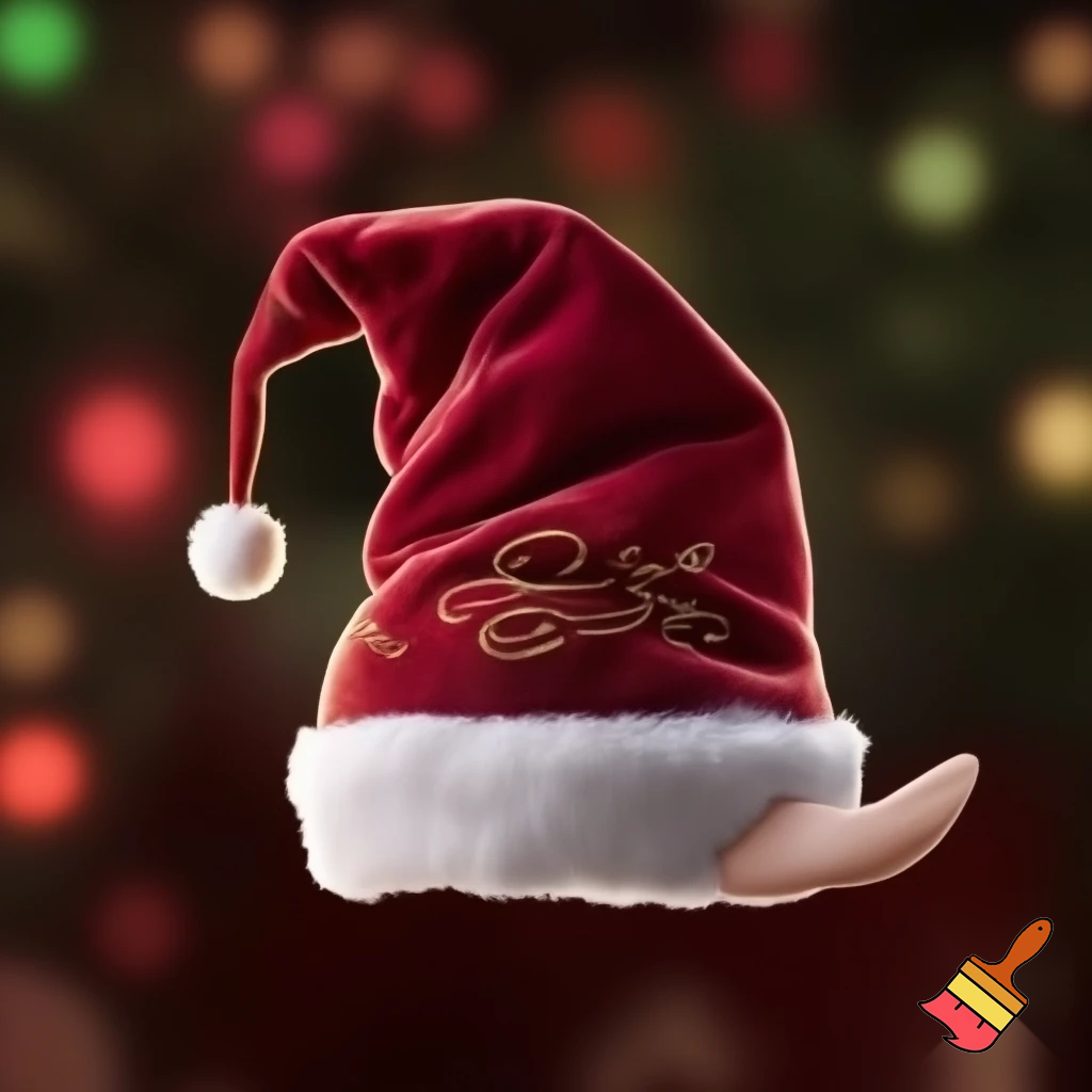 Christmas hat Santa Claus, the elf hat velvet