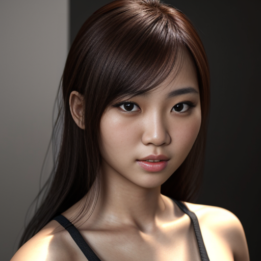 a asian beautiful nude girl
