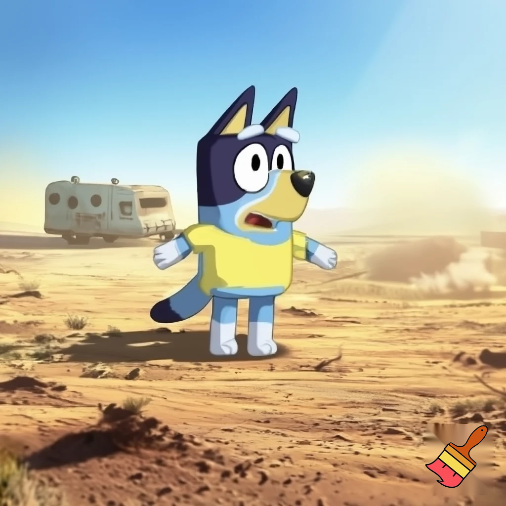 Bluey in breaking bad 