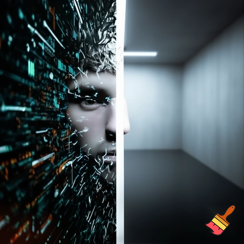 Outside of the simulation 