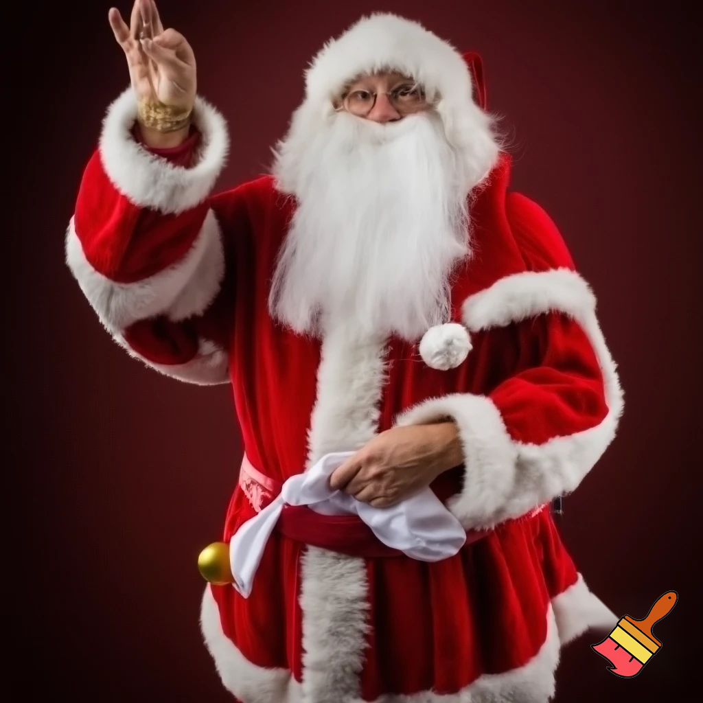 A wizard hat Christmas hat Santa Claus hat