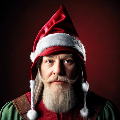 A wizard Christmas hat