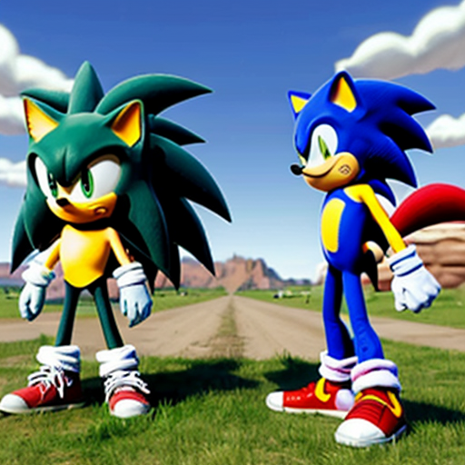 tails stabbing sonic to death