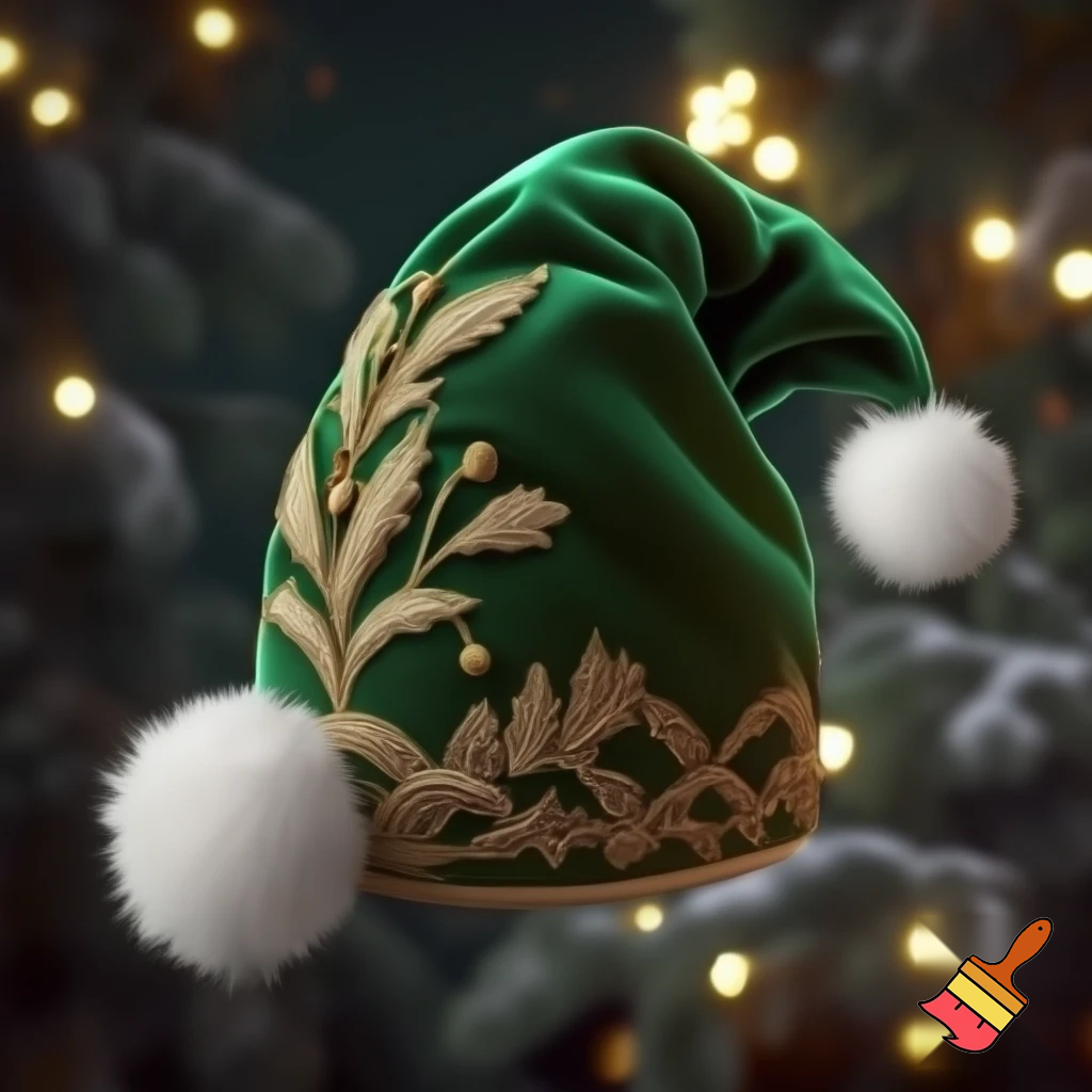 Elf hat Christmas elf hat velvet