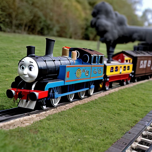 Thomas the tank engine and his friends