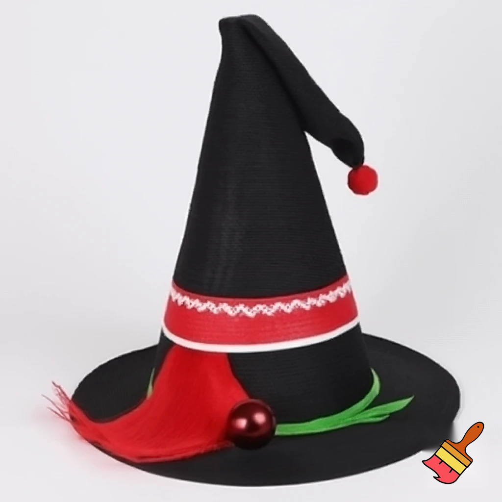Christmas wizard hat