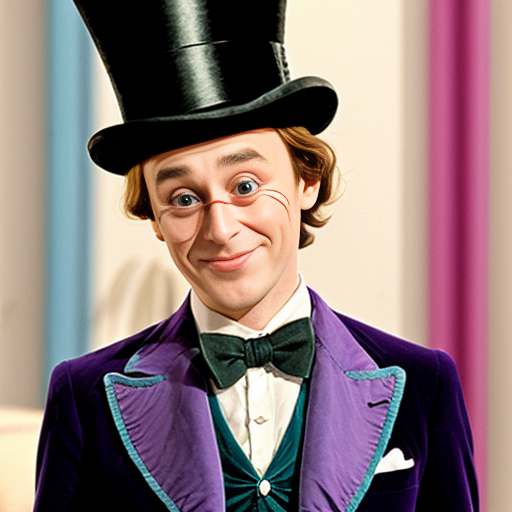 Top hat Willy Wonka