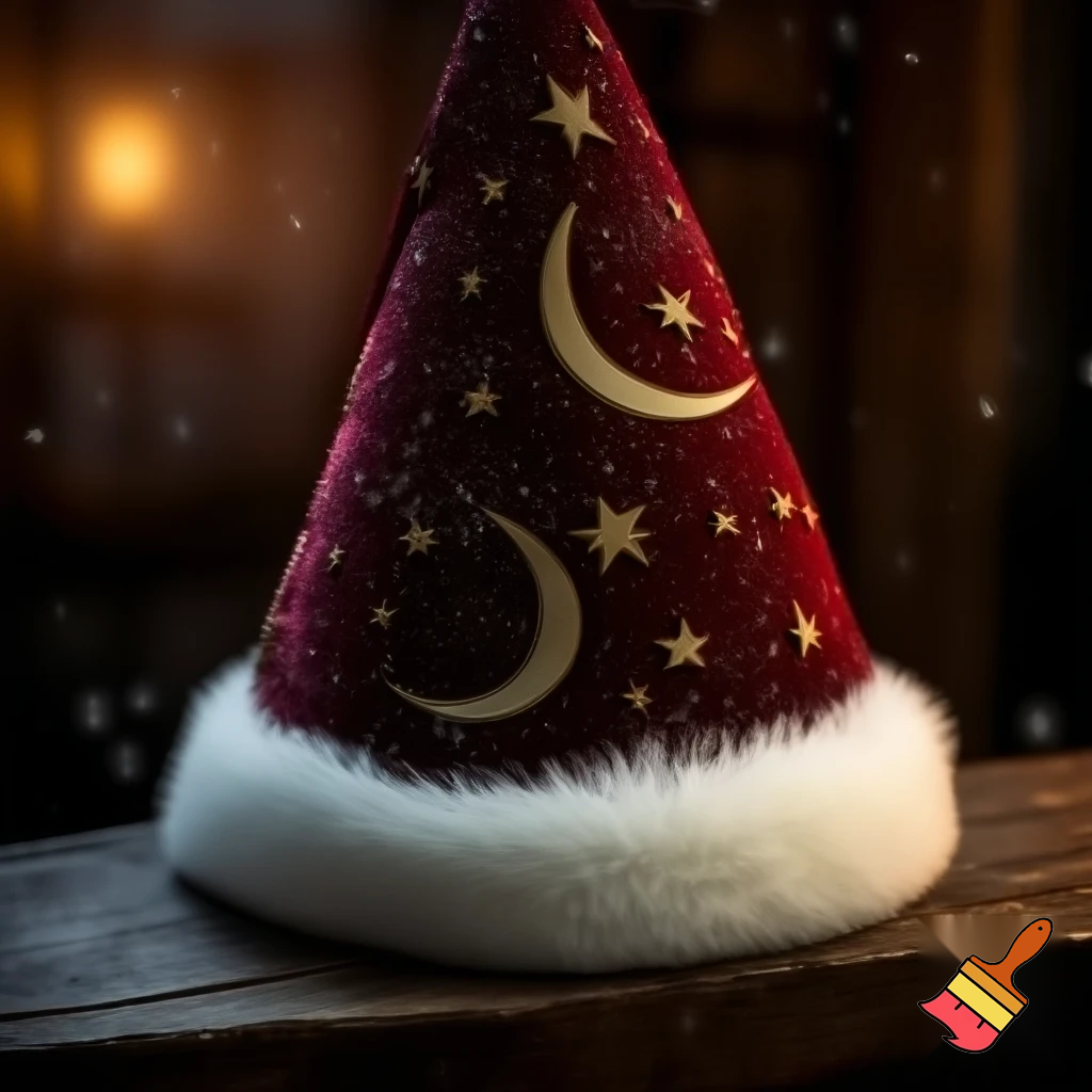  Christmas wizard hat