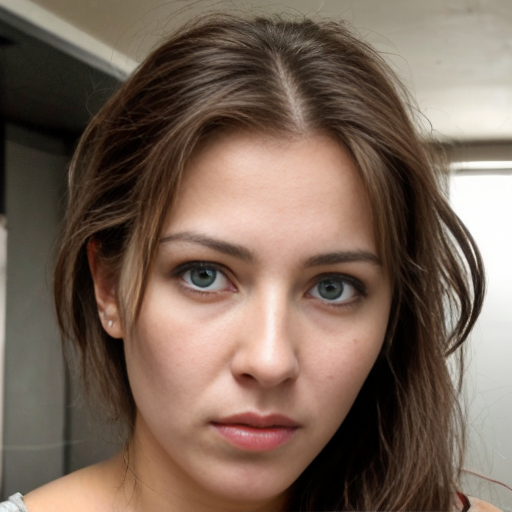 Cutest and rough looking woman