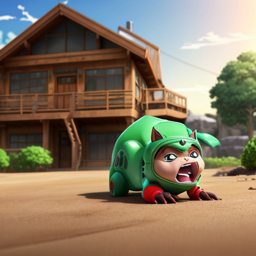 Baby crawler MUTANT DEFORMED grotesque EXPIREMENT UGLY GROSS DISGUSTING OUTSIDE SURROUNDING A HOUSE