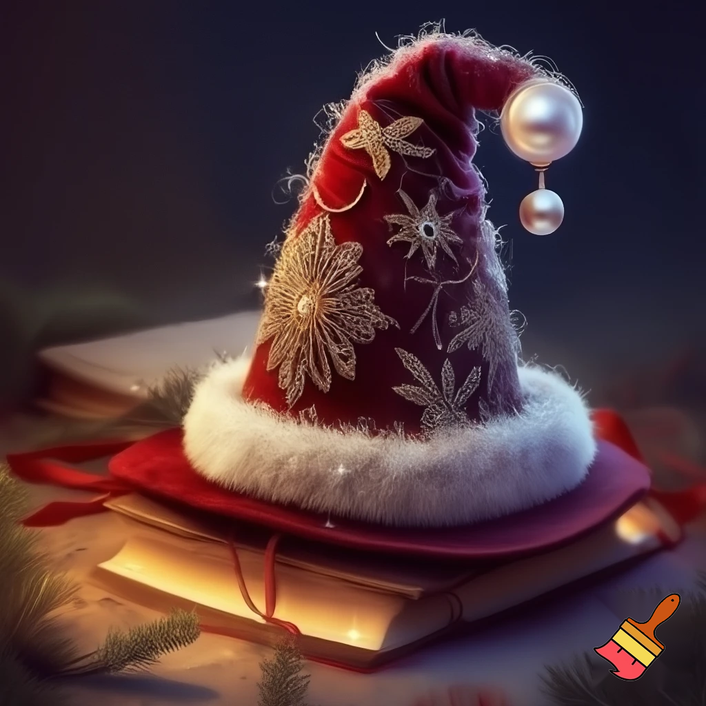 Christmas wizard hat